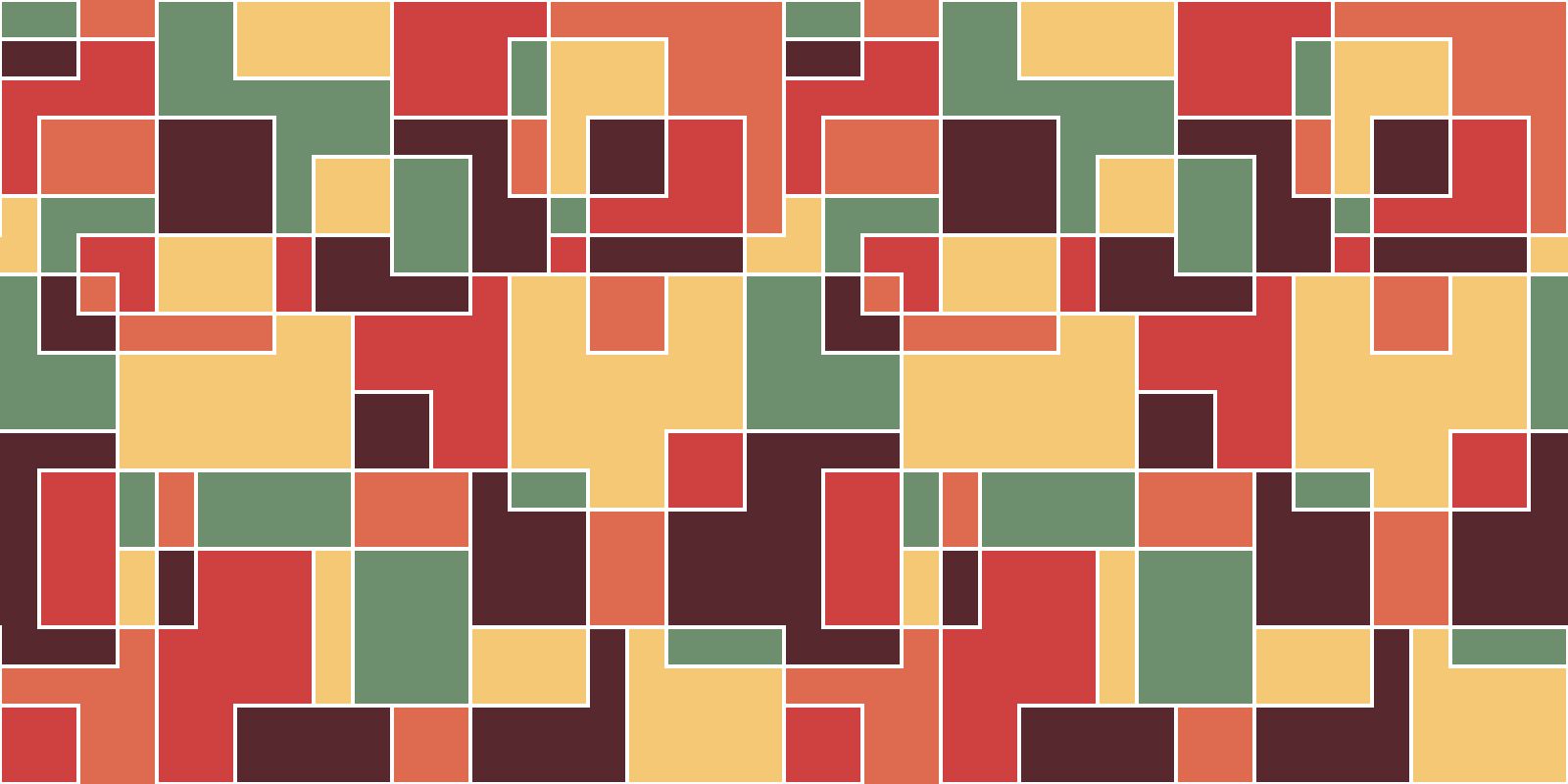 Colorful Abstract geometric vinyl rug - TenStickers