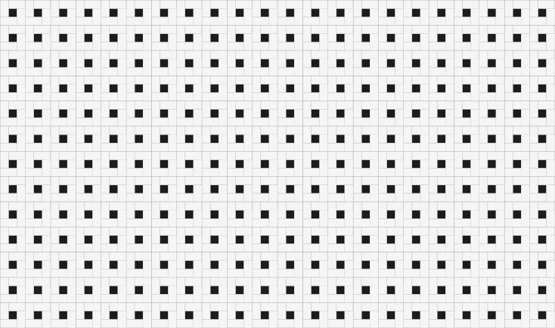 Checked Pattern Style tile vinyl rug - TenStickers