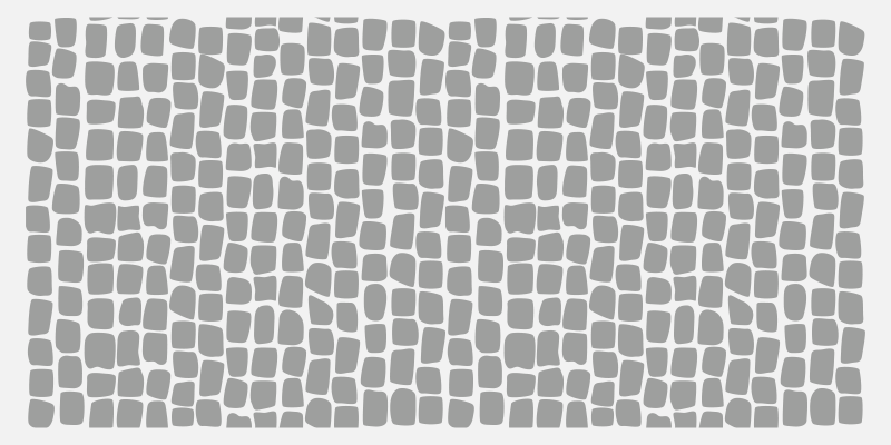 Monochrome Lattice tile vinyl rug - TenStickers