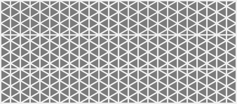 Triangular grey element kitchen vinyl rug - TenStickers