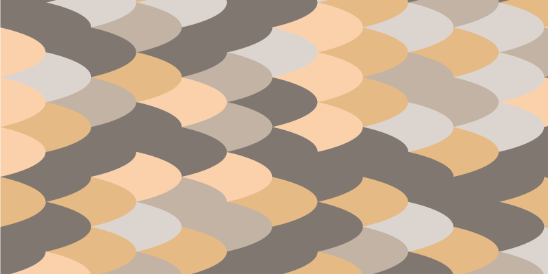 Subtle Wave Pattern stripes vinyl rug - TenStickers