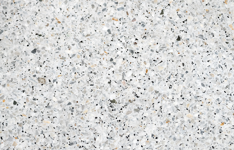 Gray terrazzo texture vinyl carpet - TenStickers
