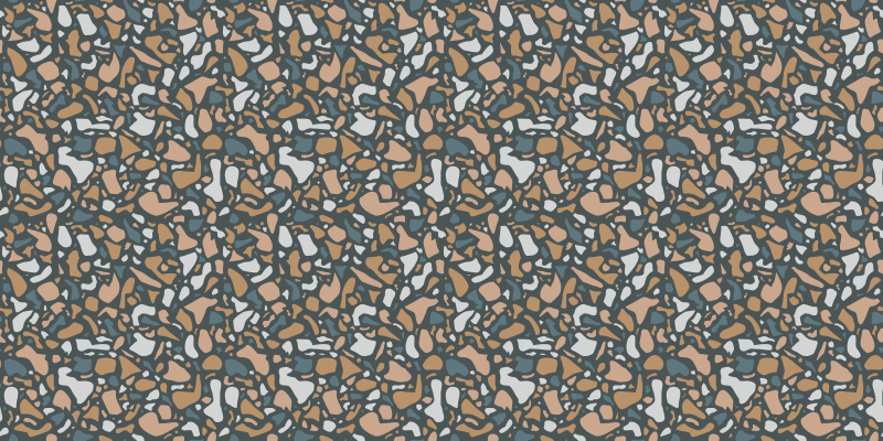 Abstract Pebble Pattern textured vinyl rug - TenStickers