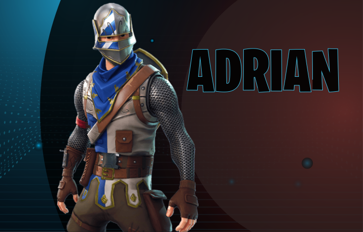 Heroic gaming character teenager vinyl rug - TenStickers