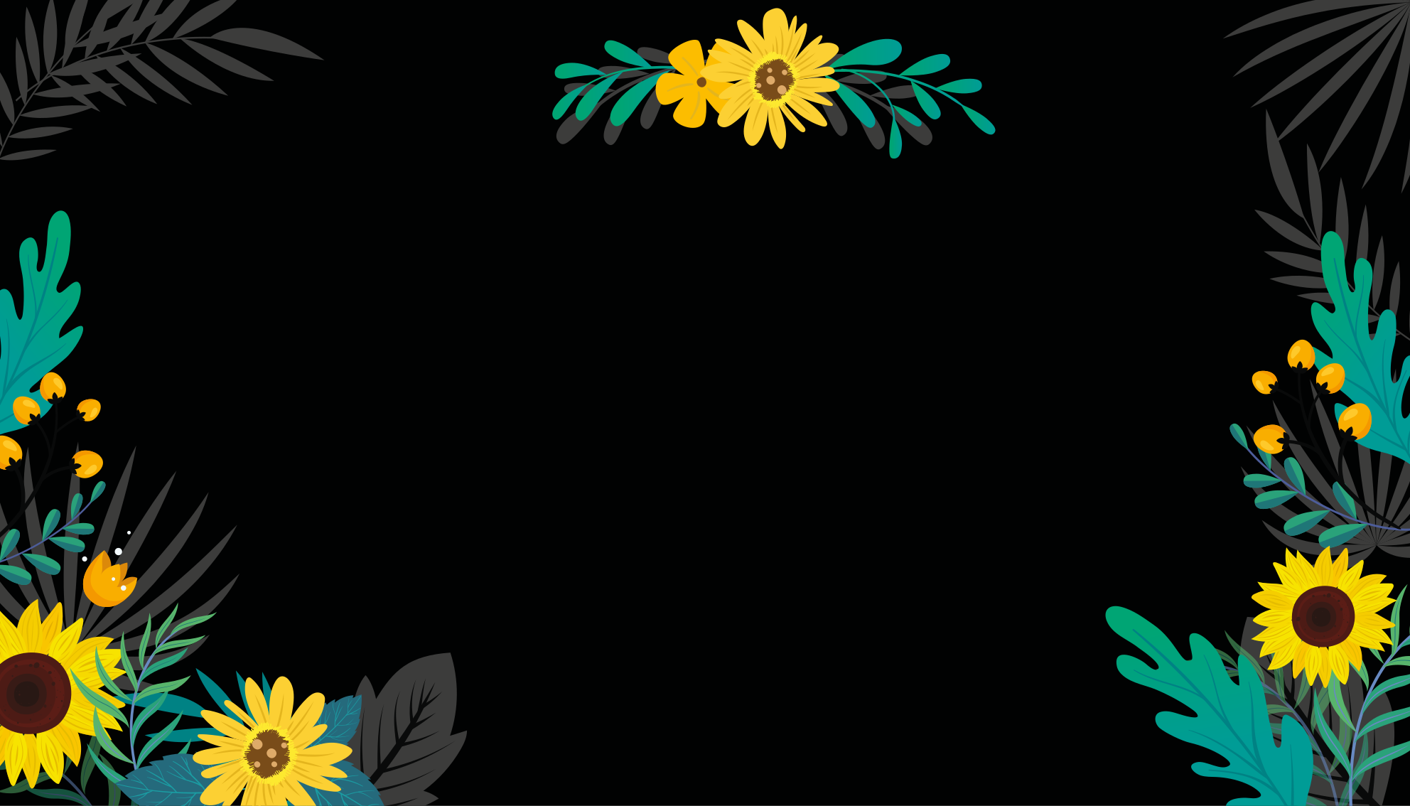 Bright Floral Display flower vinyl rug - TenStickers