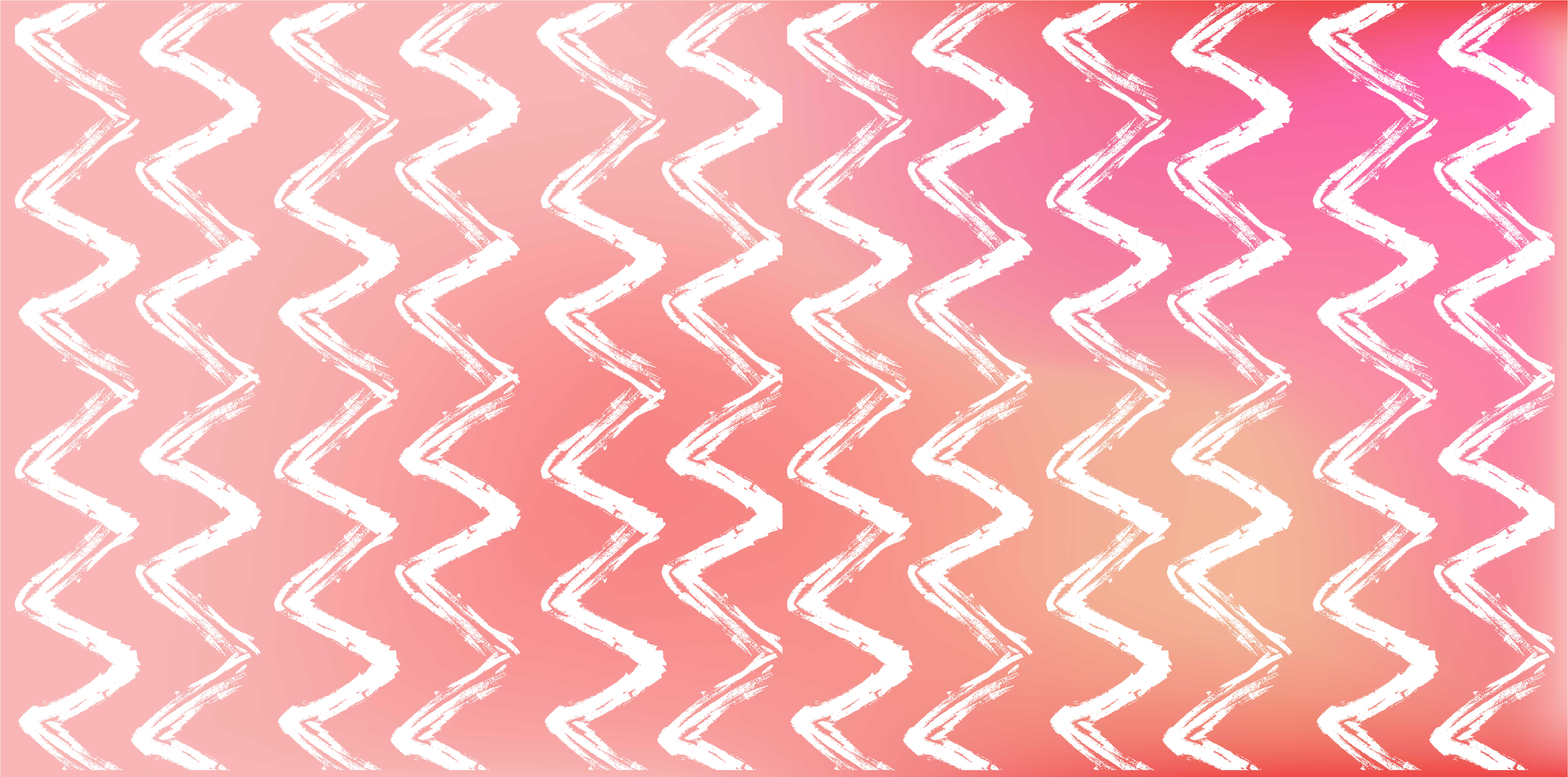 Original gradient color zigzag patterns  rug - TenStickers