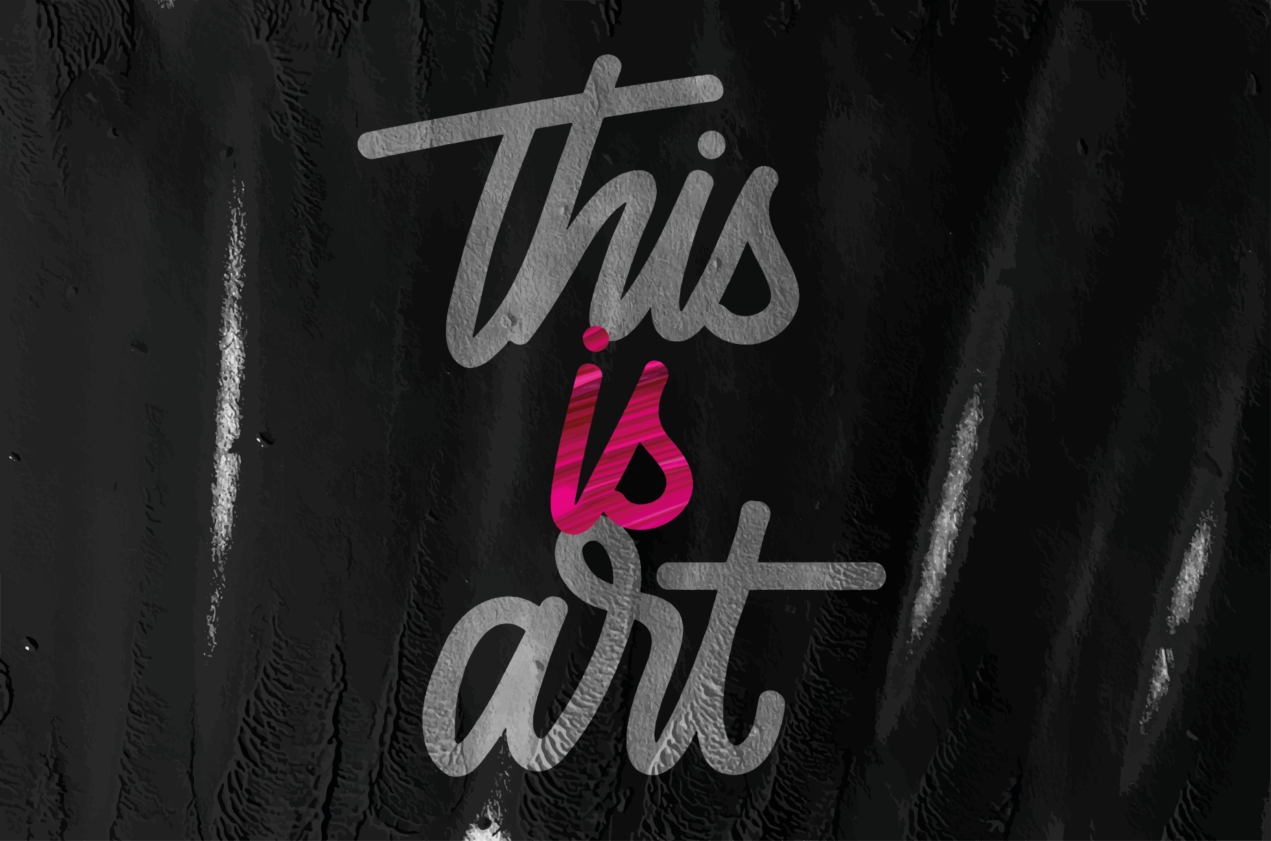 This is art custom vinyl rug - TenStickers