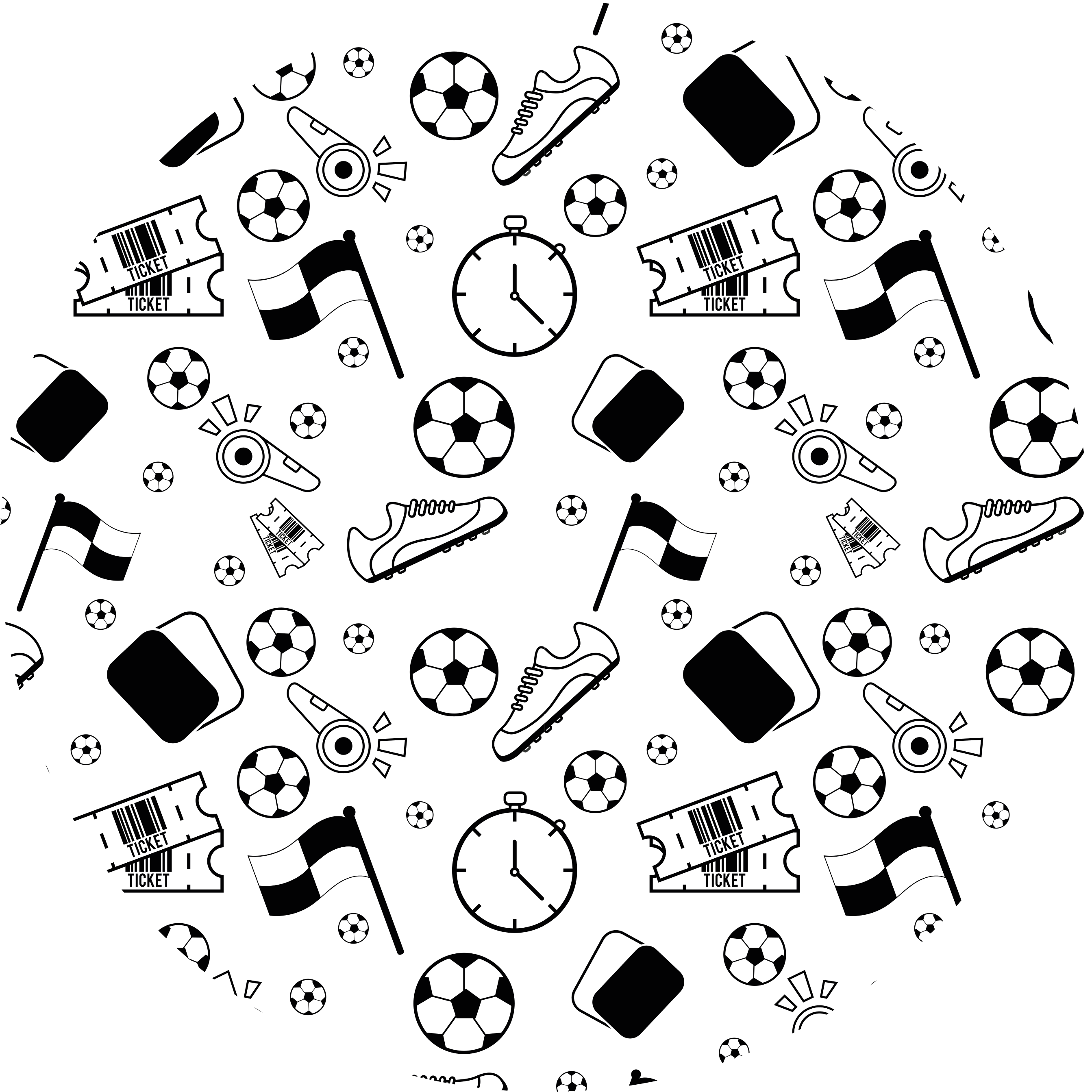 Sports Themed Fun gaming vinyl rug - TenStickers