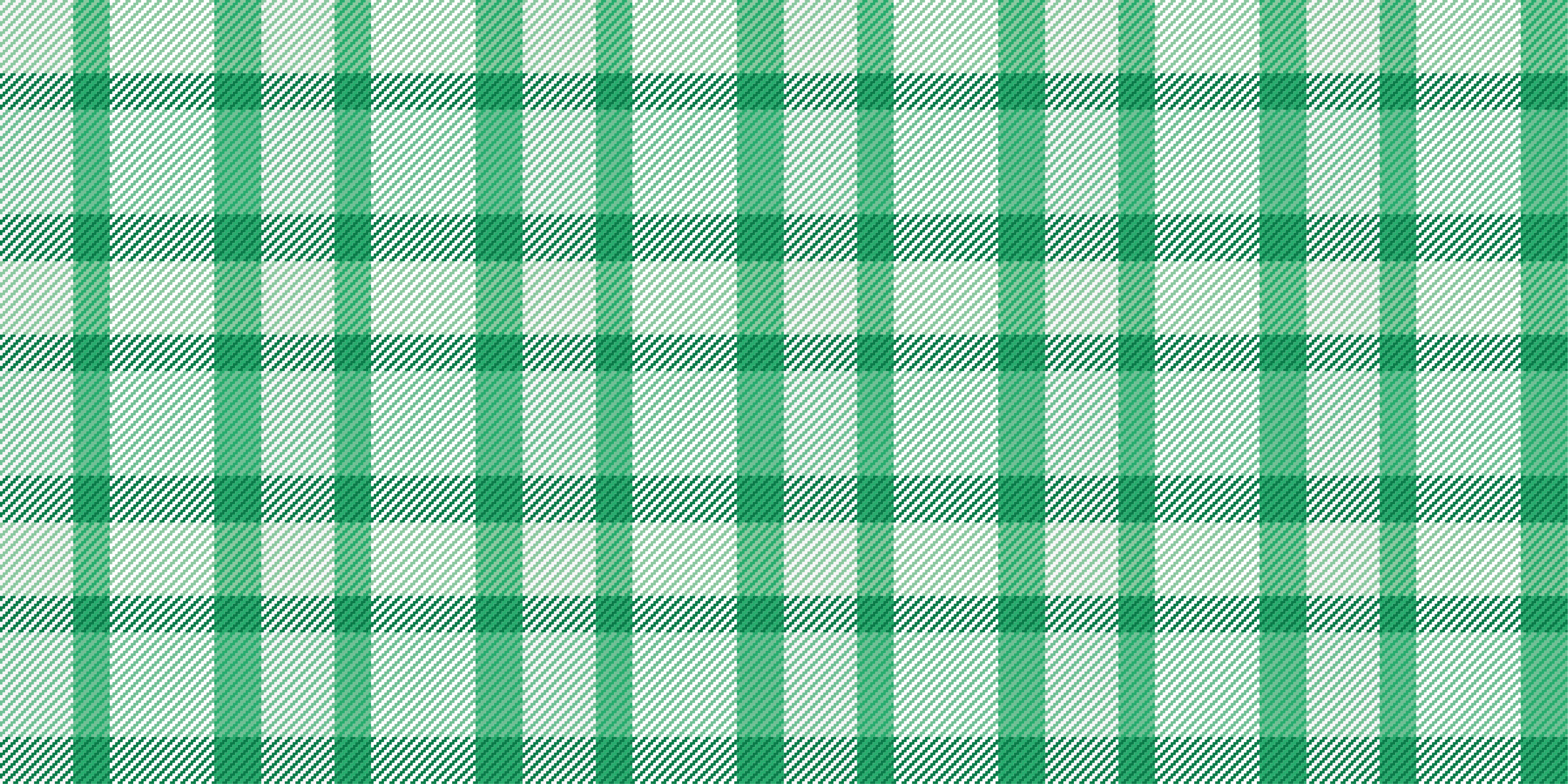 Green Checked Style stripes vinyl rug - TenStickers