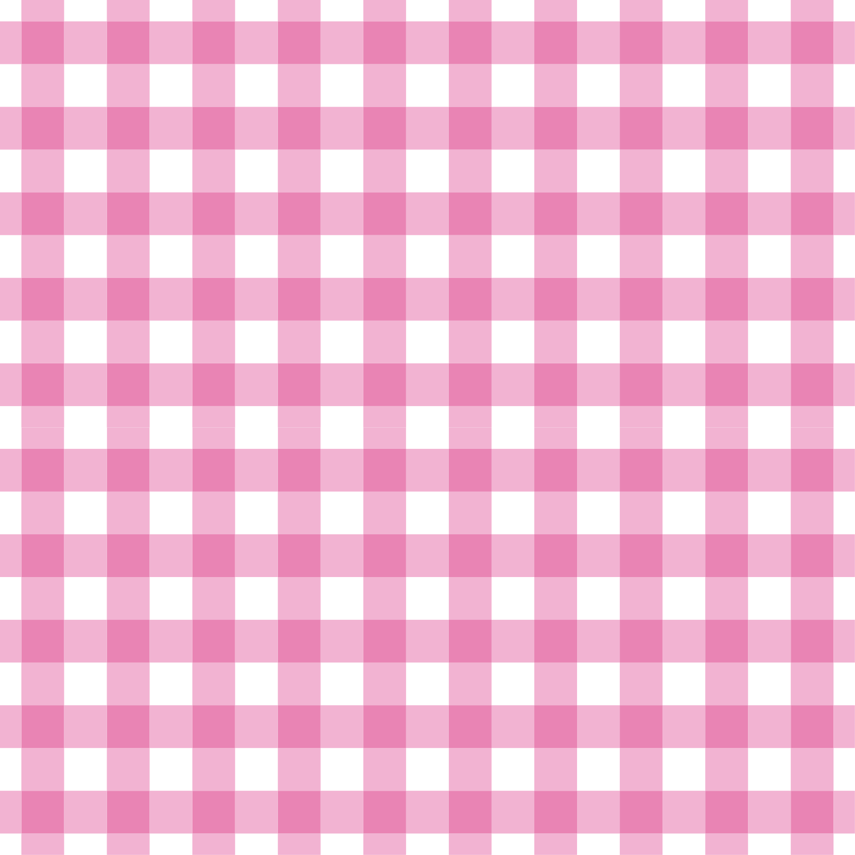 Pink Checkered Motif stripes vinyl rug - TenStickers