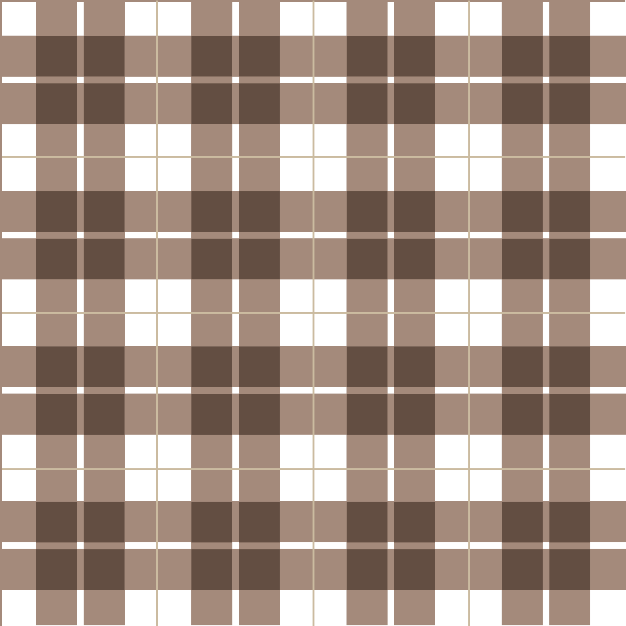 Earthy Tones Check tile vinyl rug - TenStickers