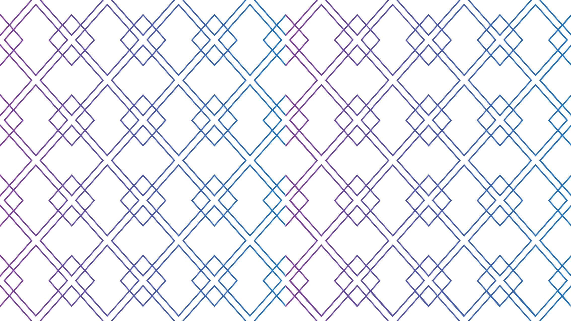 Purple and blue rhombuse and squares design rug - TenStickers