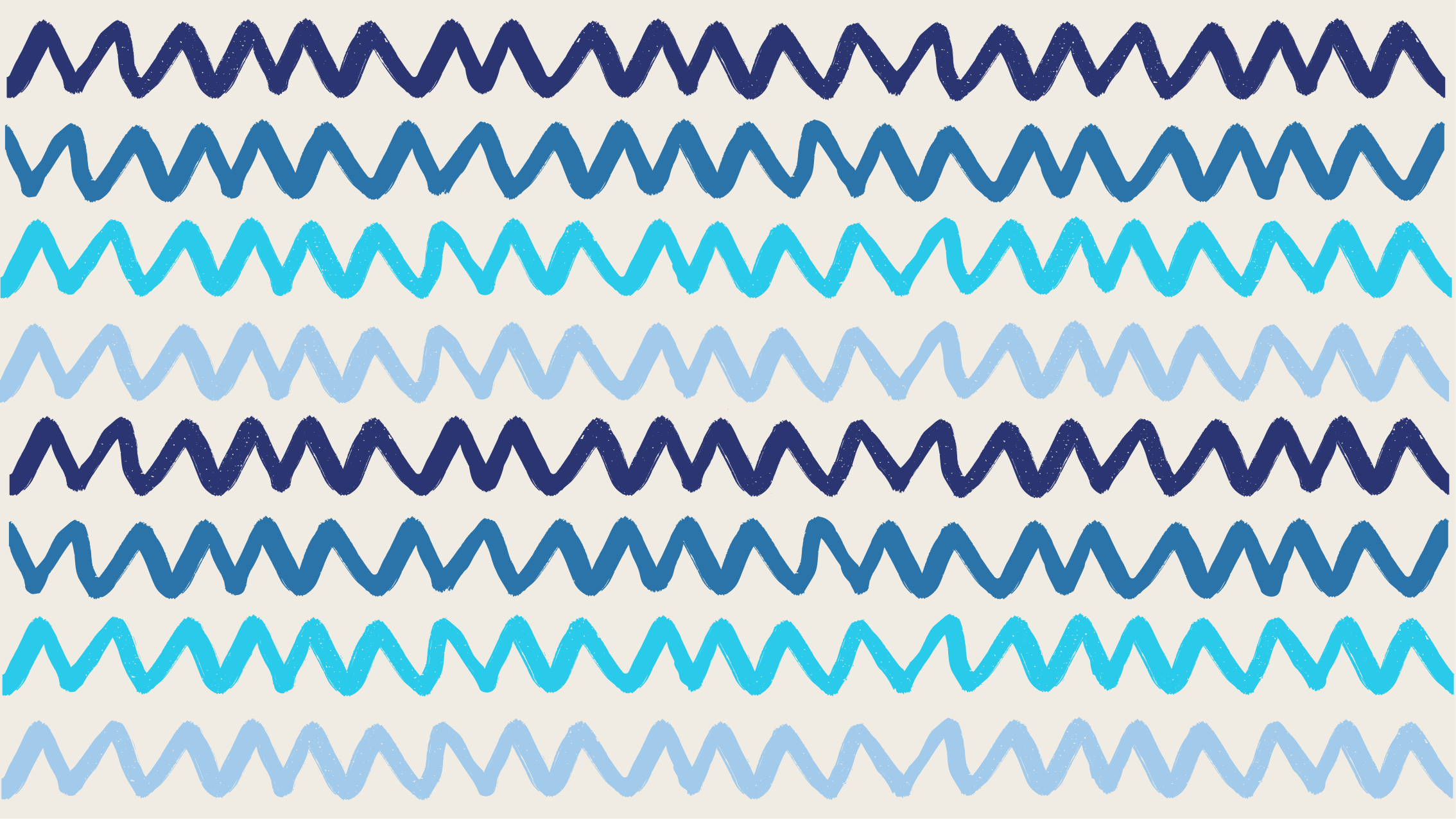 Wavy Stripe Patterns bathroom vinyl rug - TenStickers