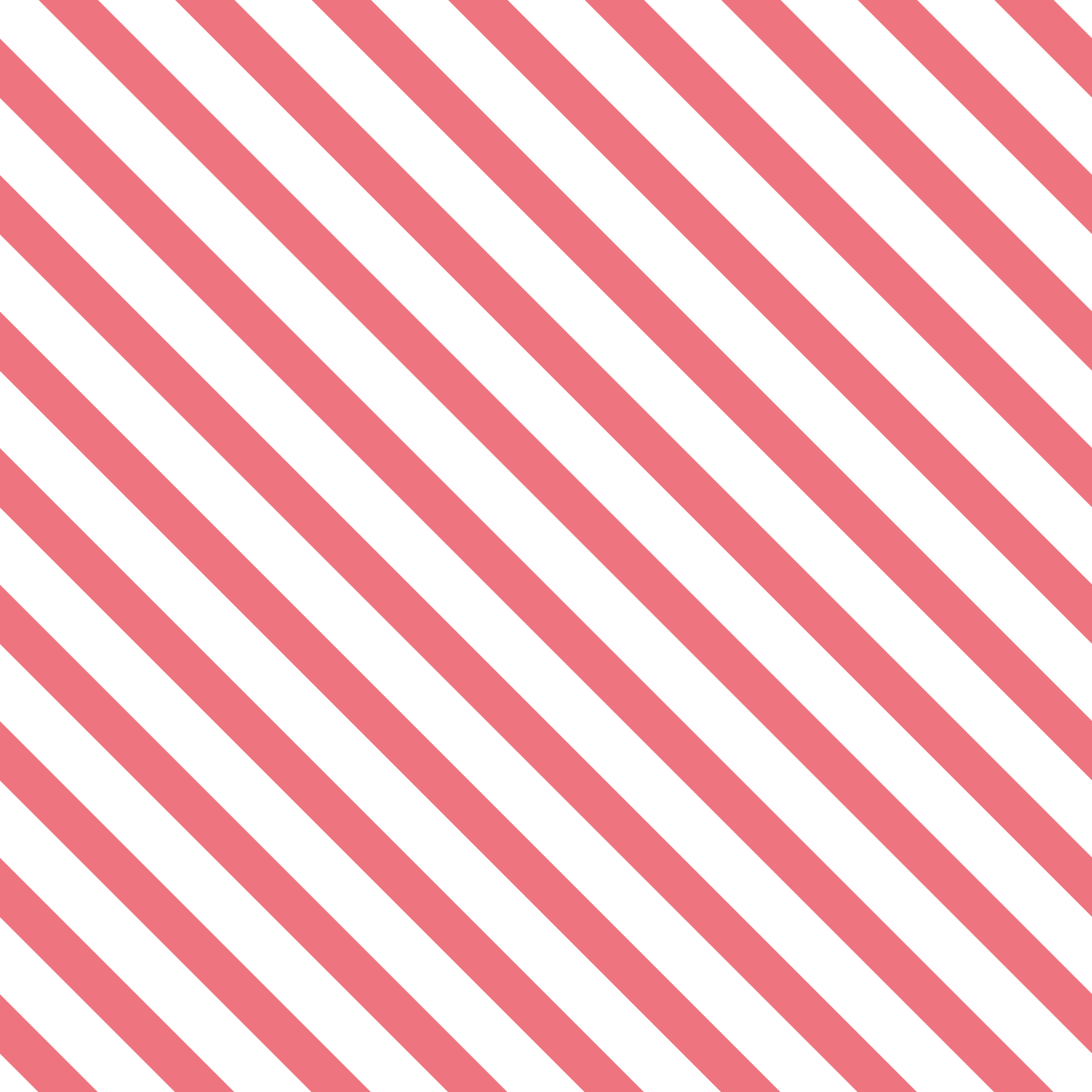 Pink and white pattern stripes vinyl rug - TenStickers