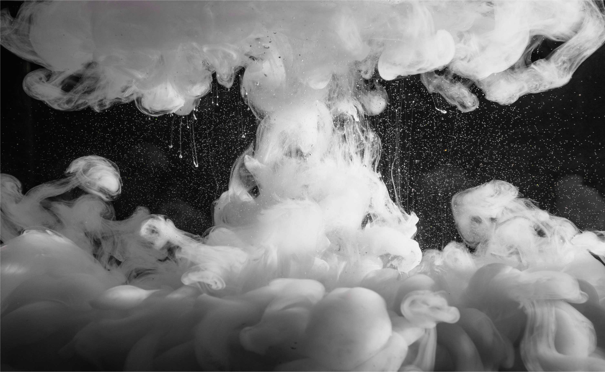 Fluffy Cloud Formation vinyl rug - TenStickers