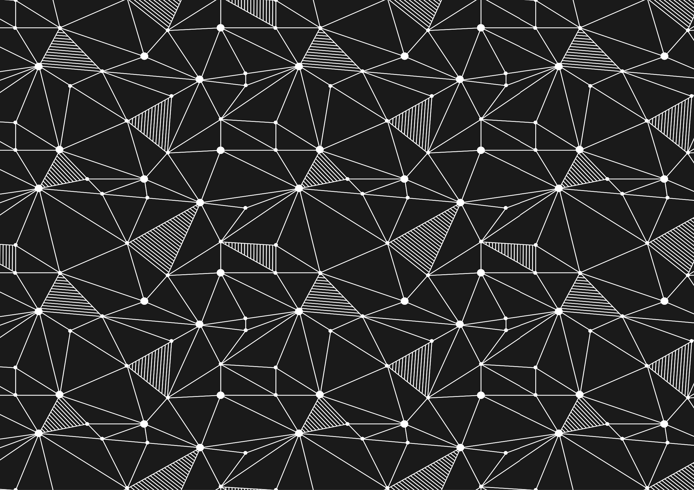 Geometric vinyl rug with striking patterns - TenStickers