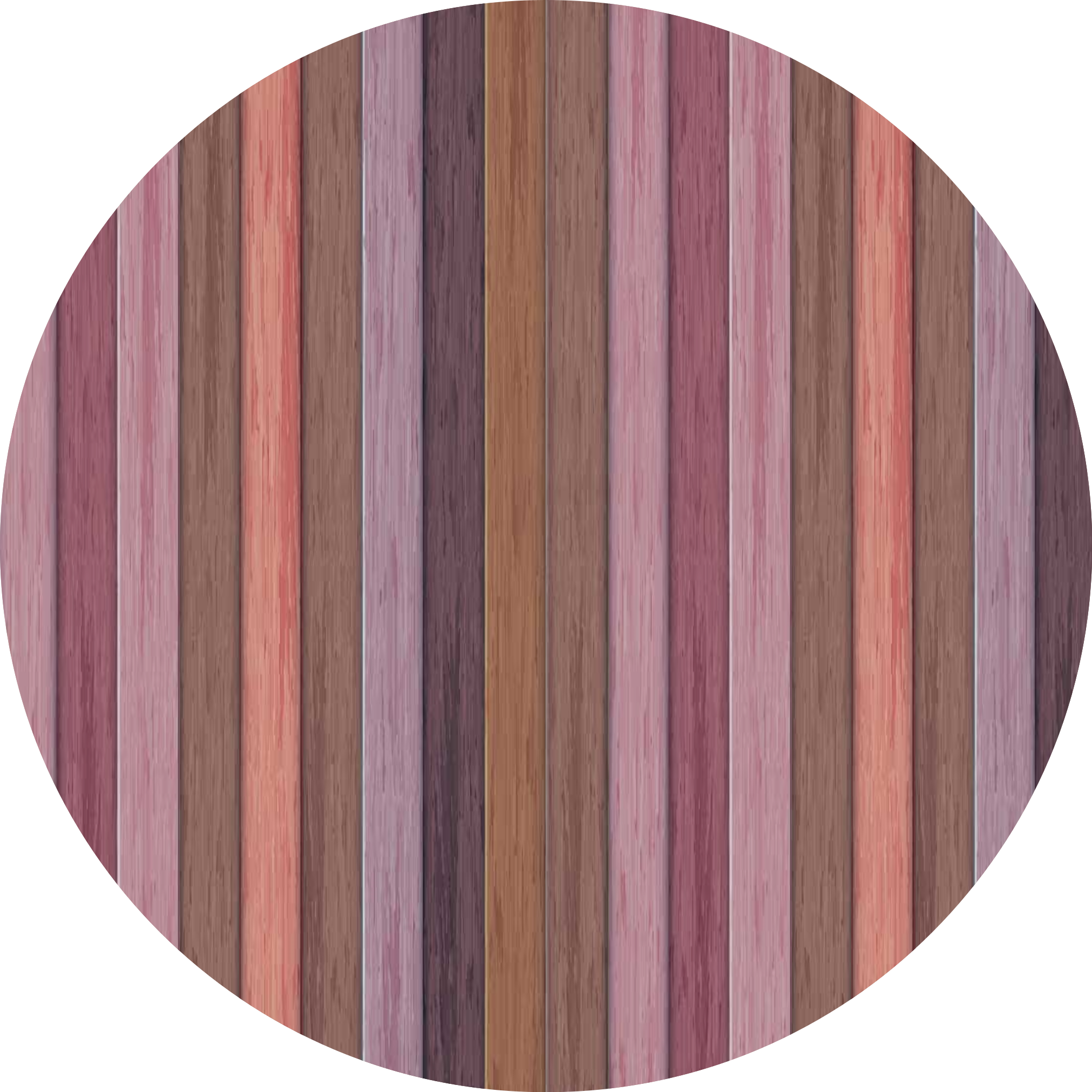 Diagonal purple stripes wood vinyl rug - TenStickers