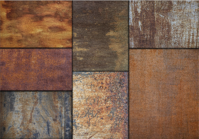 Rustic Stone Elegance stone effect vinyl rug - TenStickers