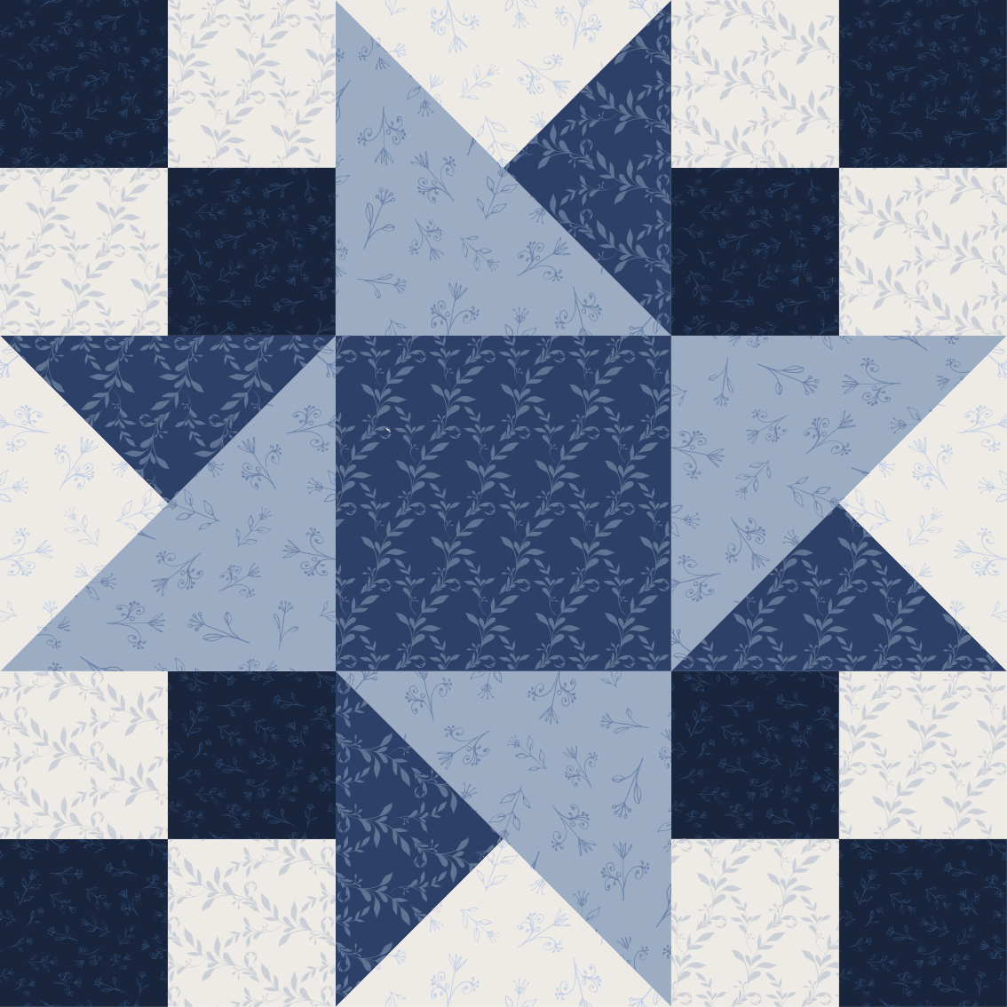 Patchwork Star Pattern geometric rugs - TenStickers