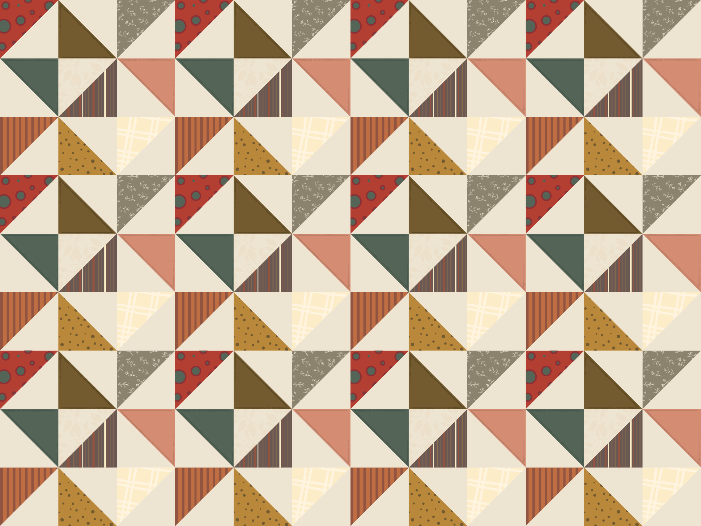 Eclectic Geometric Shapes geometric rugs - TenStickers