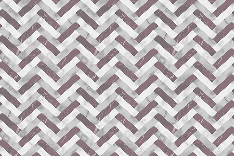 Chevron Pattern Overlay geometric rugs - TenStickers