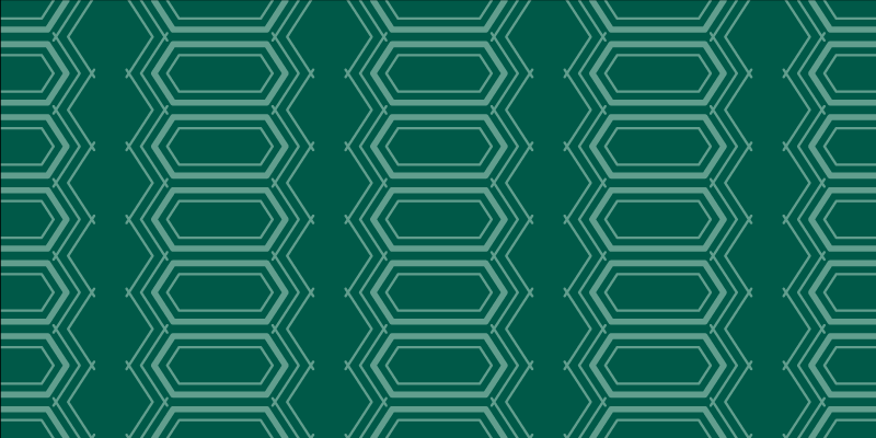 Emerald Geometric Pattern geometric rugs - TenStickers