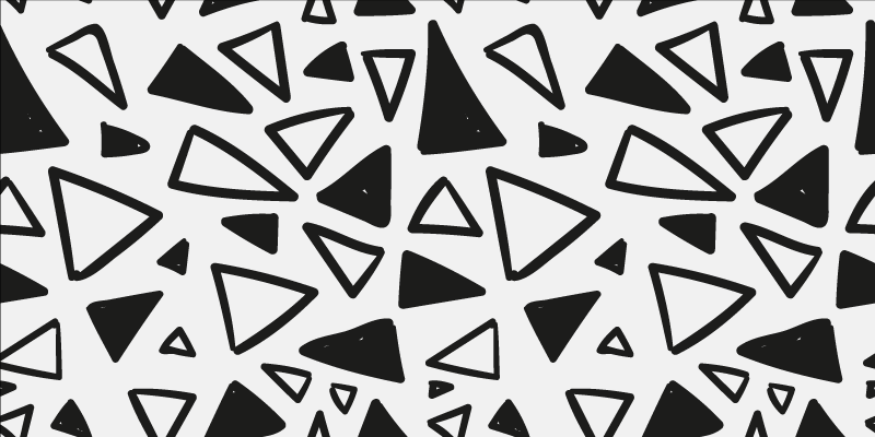 Abstract Triangular geometric rugs - TenStickers