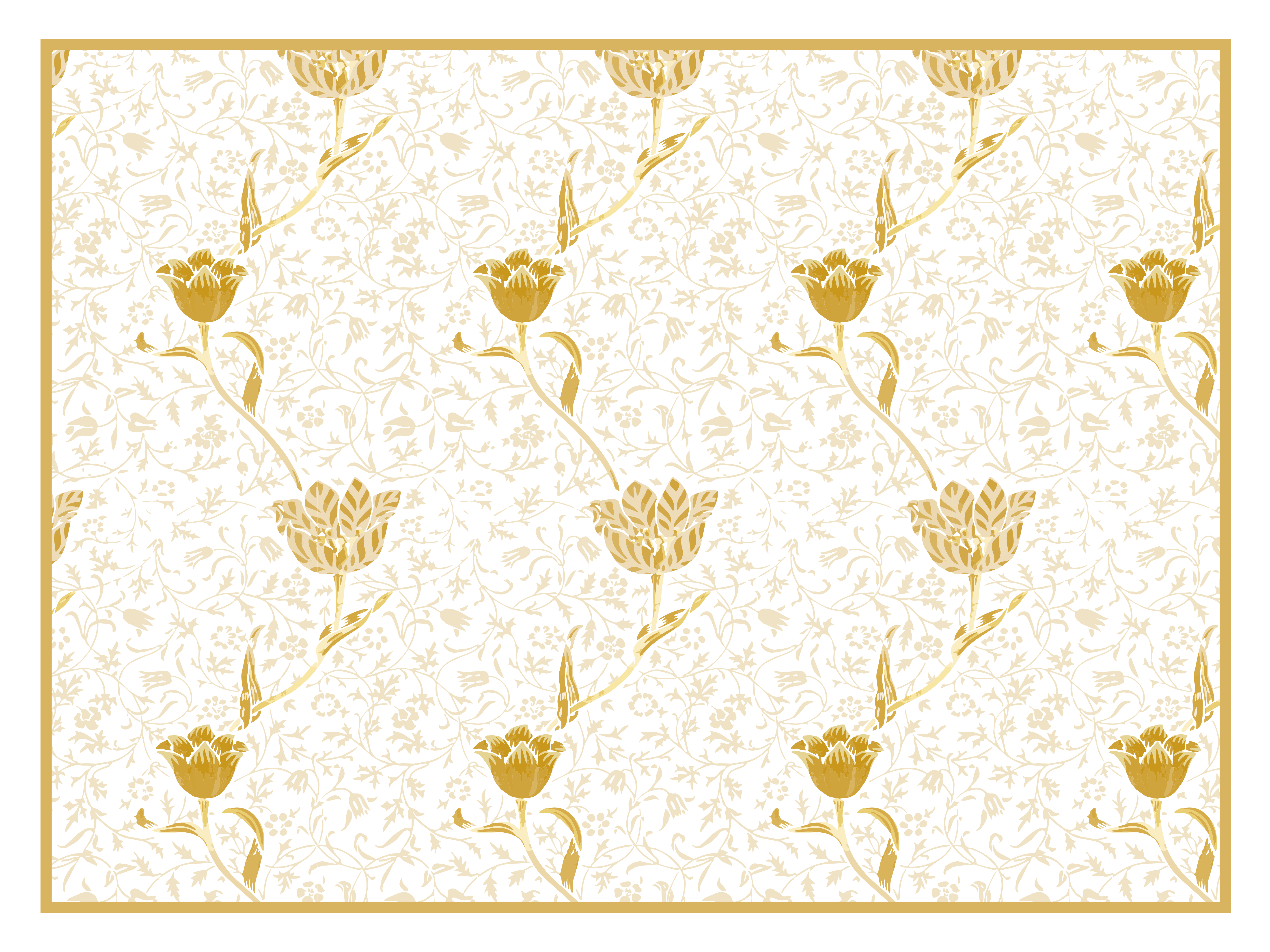 Floral Elegance carpet roses - TenStickers