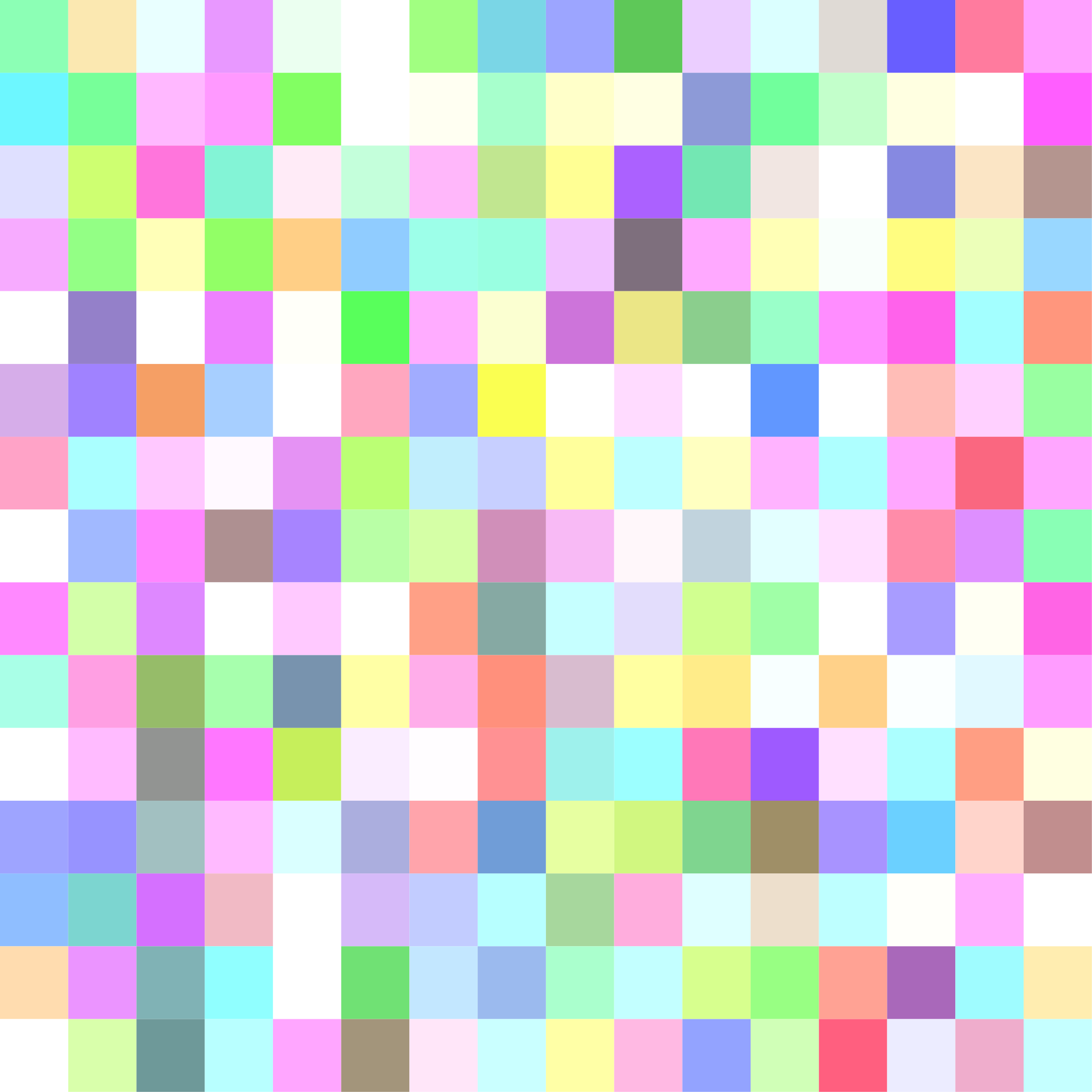 Colorful squares pixel pattern geometric rugs - TenStickers