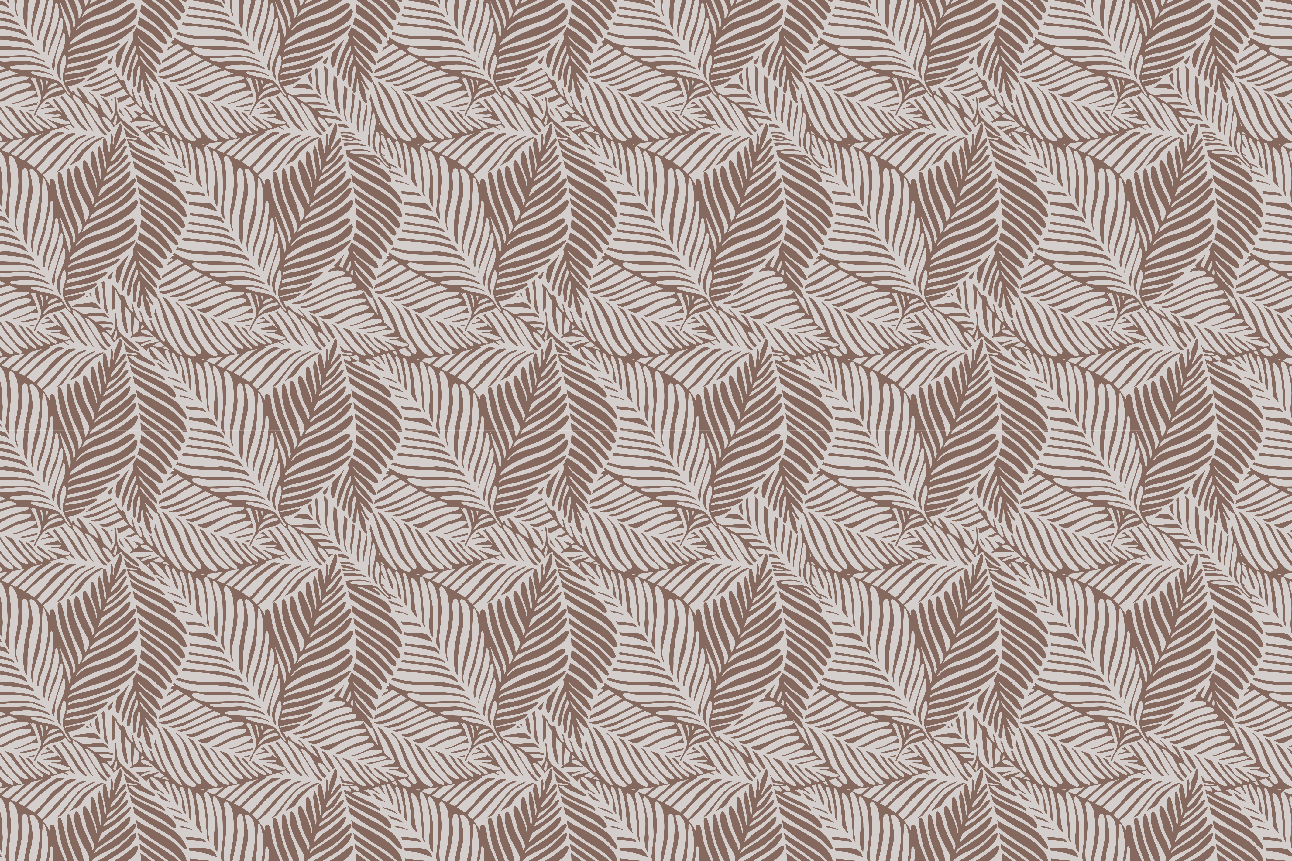 Leaf Patterned Surface flower vinyl rug - TenStickers