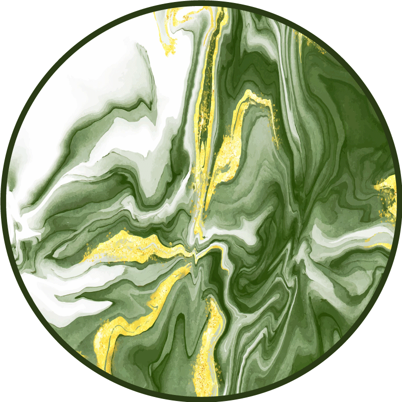 Marbled Elegance marble vinyl rug - TenStickers