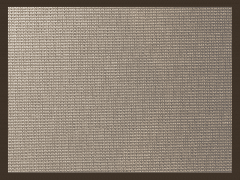 Darker color outline beige vinyl rug - TenStickers