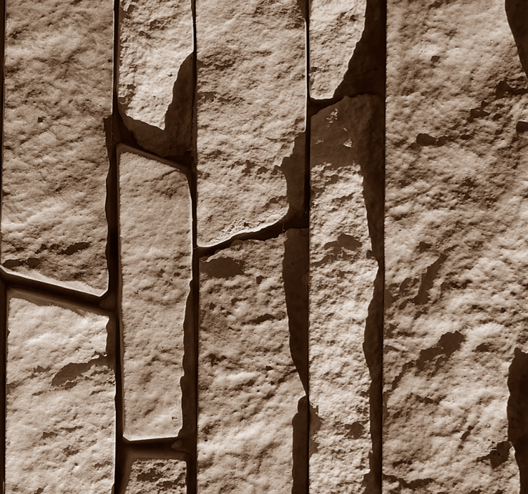 Stacked Stone Effect texture pattern wallpaper - TenStickers