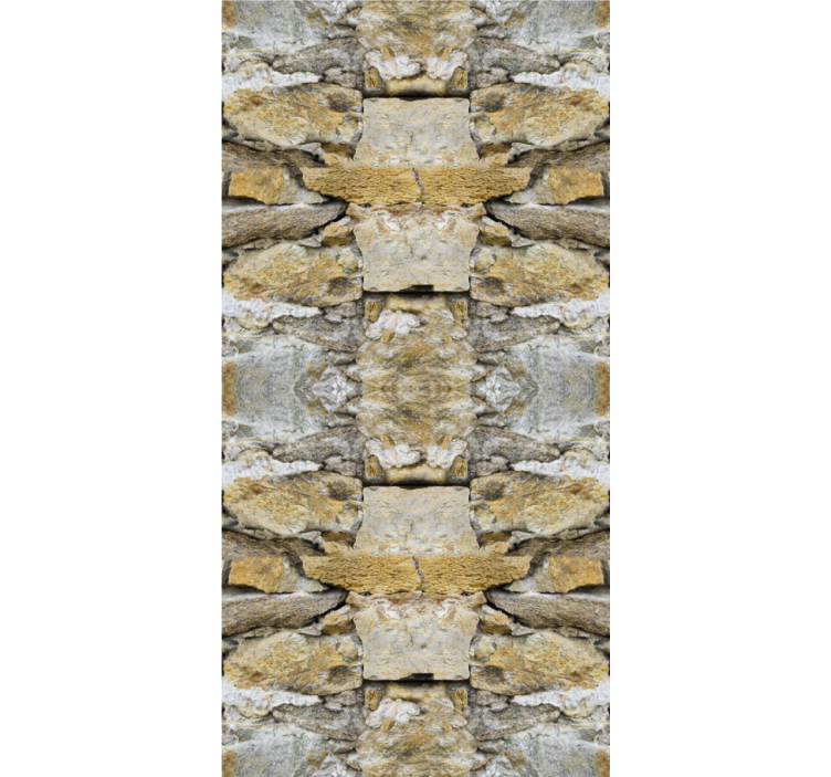 Realistic image stone wallpaper - TenStickers