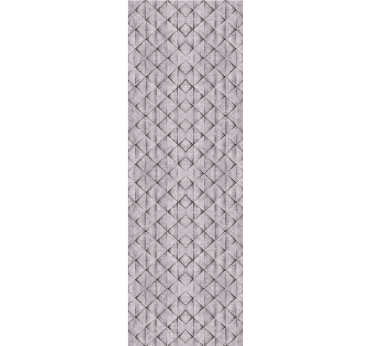 Textured squared pattern geometric wallpaper - TenStickers