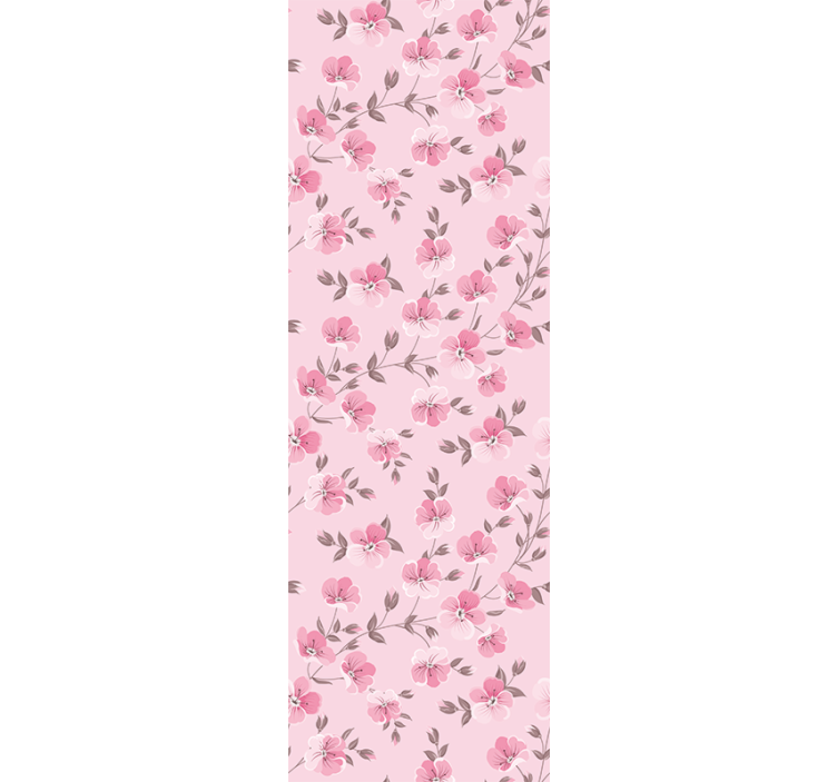 Pink Floral Arrangement flower wallpaper - TenStickers
