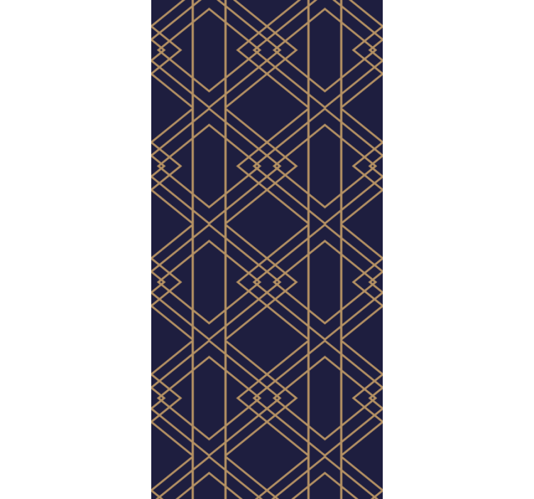 Geometric wallpaper modern geometric design - TenStickers