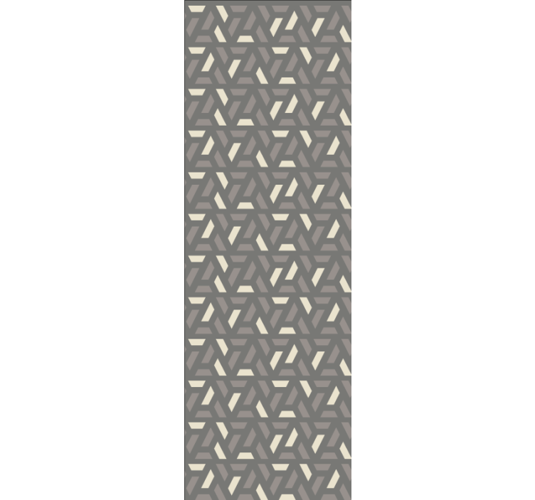 Abstract Shapes Layer geometric wallpaper - TenStickers