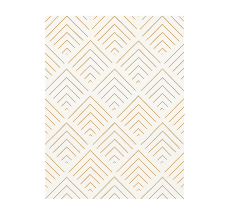Simplistic geometric chevrons teenager wallpaper - TenStickers