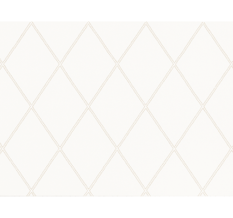 Elegant rhombuses kitchen wallpaper - TenStickers