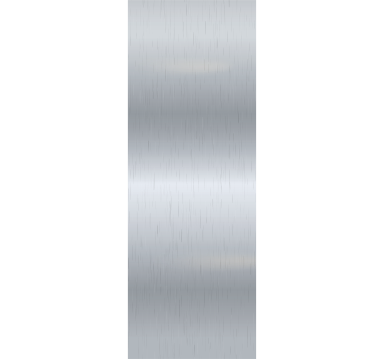 Ornamental wallpaper in grey steel effect - TenStickers