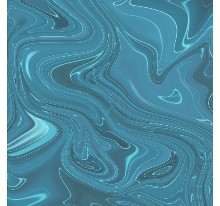 Living room wallpaper abstract grey and turquoise cement - TenStickers