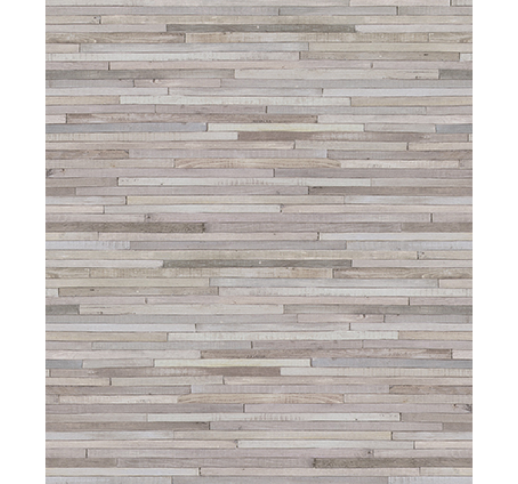 Wood wallpaper dark vertical design - TenStickers