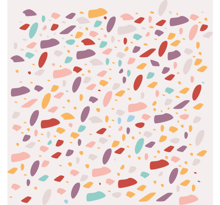 Marble wallpaper with colorful stone design - TenStickers