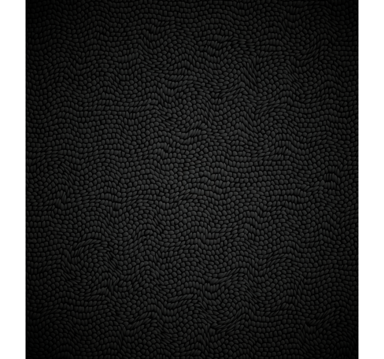 Animal wallpaper black fur imitation - TenStickers