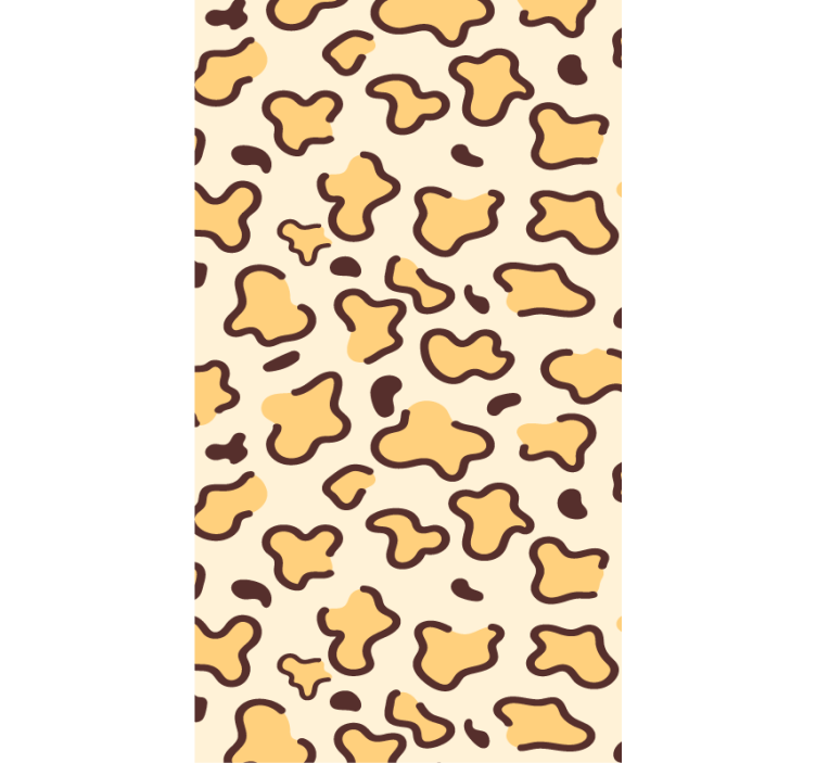 Animal wallpaper big leopard patterns - TenStickers
