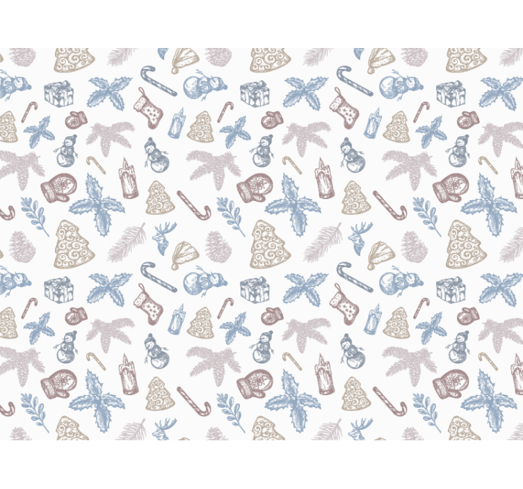 Christmas wallpaper holiday season - TenStickers