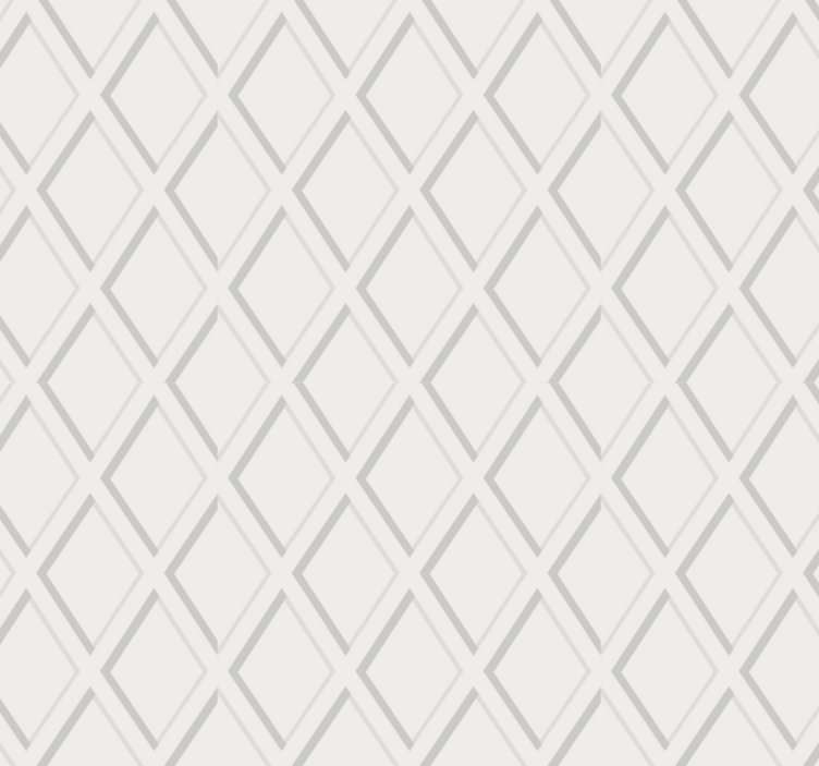 Hallway wallpaper 3d diamond hamptons design - TenStickers