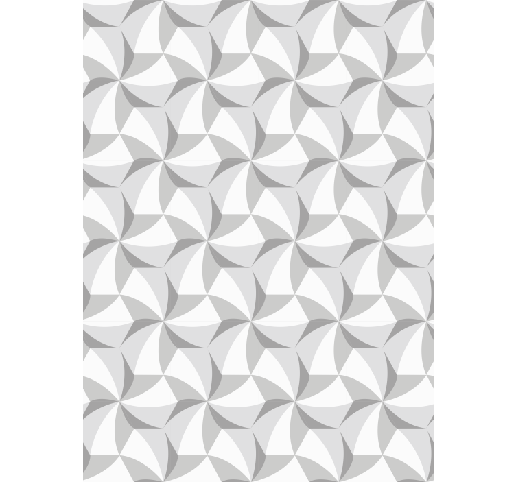 Dining room wallpaper contemporary cement tiles - TenStickers