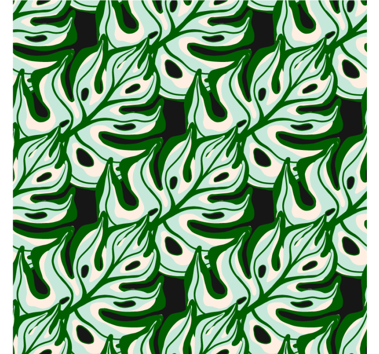 Nature wallpaper tropical foliage design - TenStickers